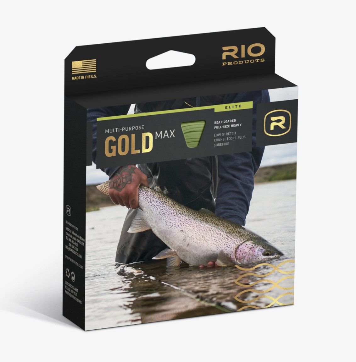 RIO Expands Gold Series with Gold XP and Gold MAX Fly Lines for